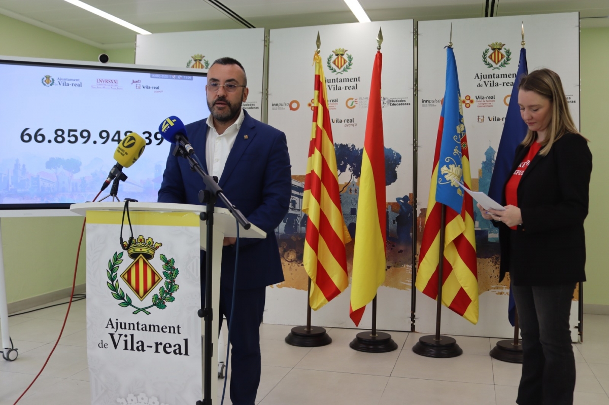 Vila-real prevé unas cuentas de 67 millones en 2026: prioriza servicios públicos y finiquita deuda de 2010