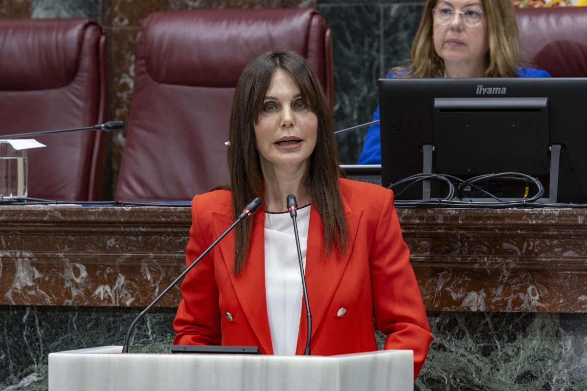 La diputada de Vox Eugenia Sánchez