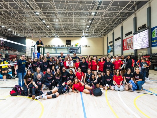 La II Mediterranean Volley Cup se consagra: récord de participación y escaparate del voleibol base en la Marina Alta y Baixa