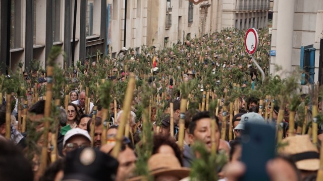 Salida de la Santa Faz en Alicante en 2026, en imágenes