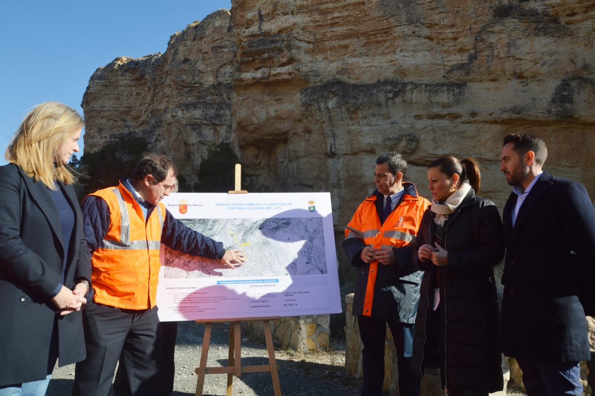 Luz verde a una inversión de 2,7 millones para ensanchar la carretera de Fortuna a La Garapacha