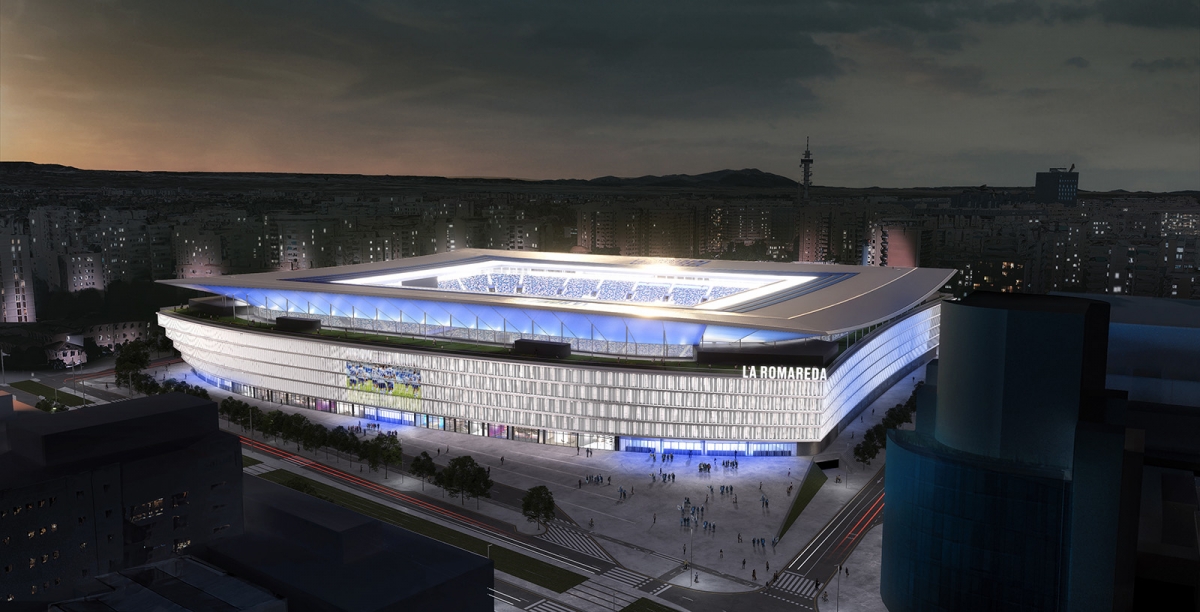 La yeclana Lymsa se especializa en estadios y construirá la cubierta de La Romareda en Zaragoza por 15 millones