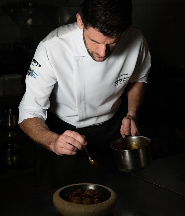 Aitor Martínez, chef de Can Ros