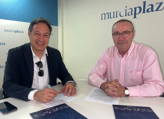  'Murcia Plaza' y el Colegio de Ingenieros Industriales firman un convenio de colaboración para reforzar la comunicación del sector