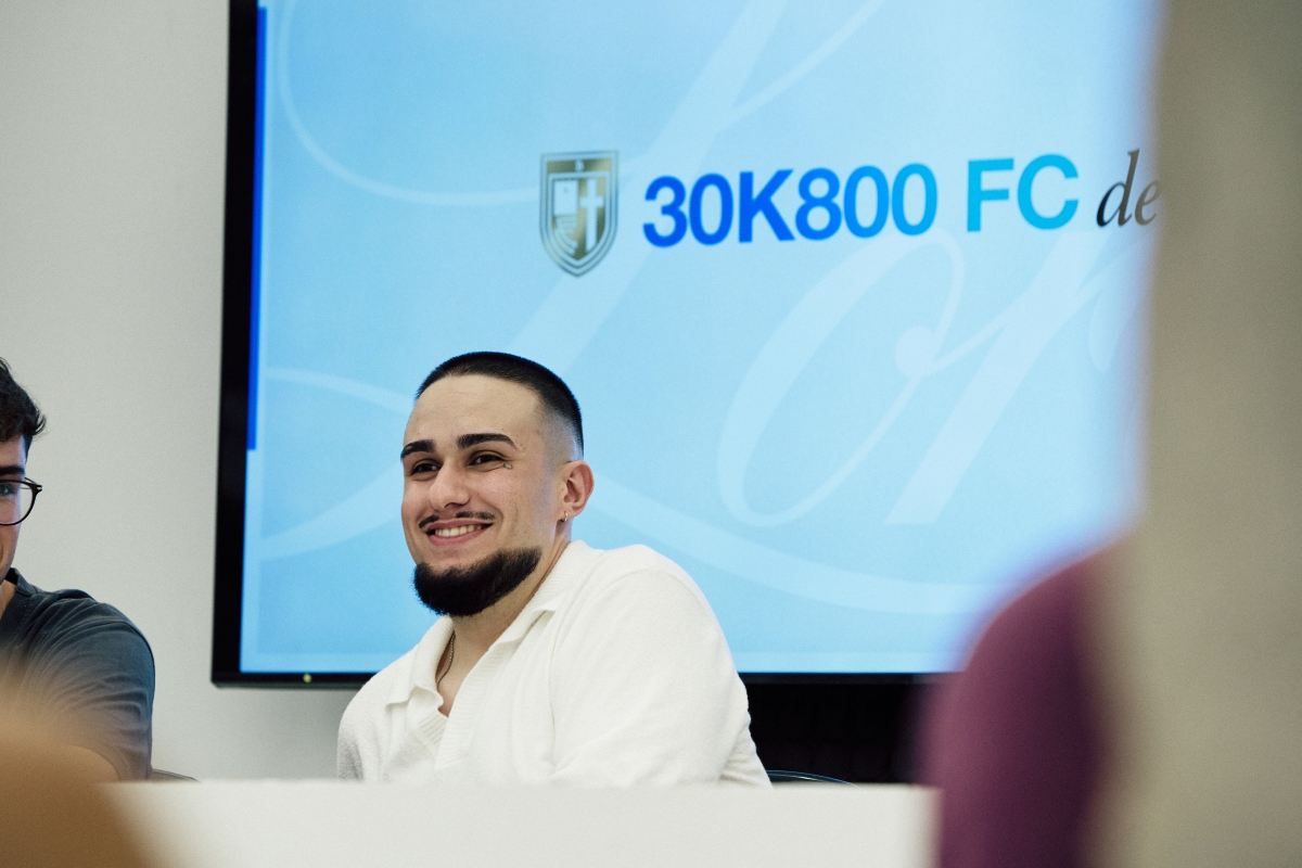 Adrián Martínez, presidente del 30K800FC.