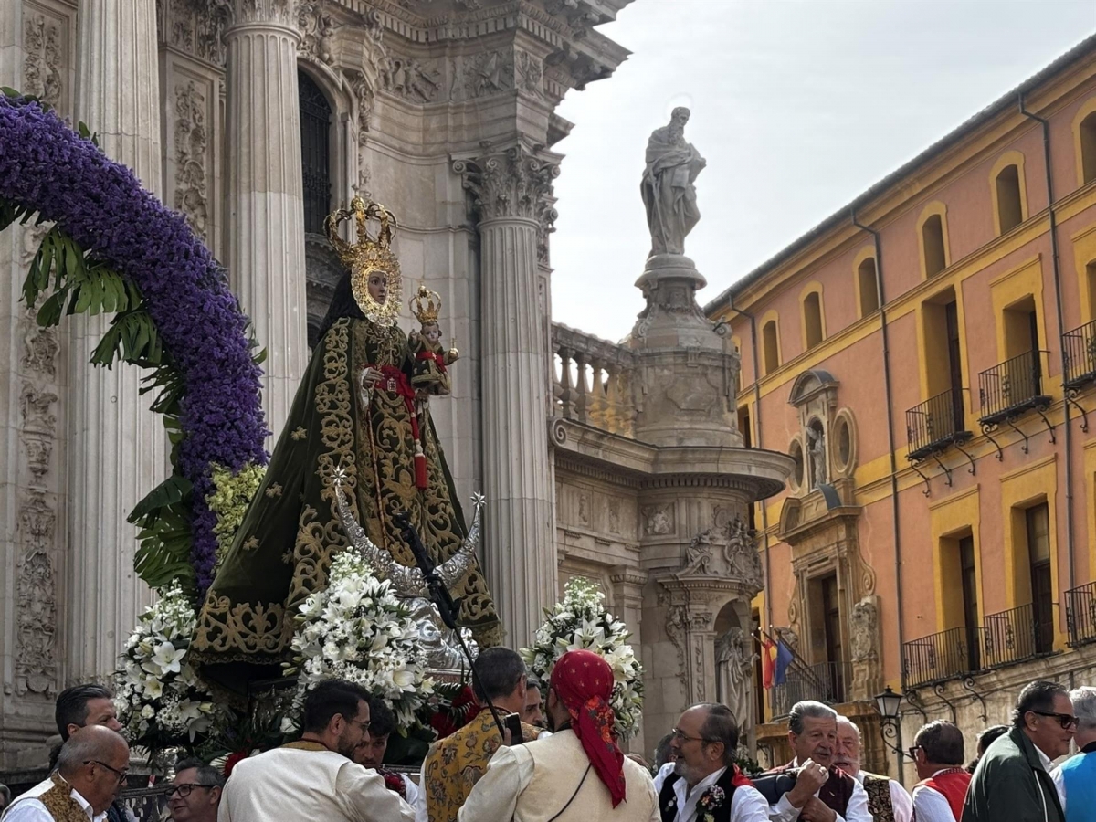Arranca este lunes en Murcia la histórica peregrinación de la Virgen de la Fuensanta por más de 50 pedanías