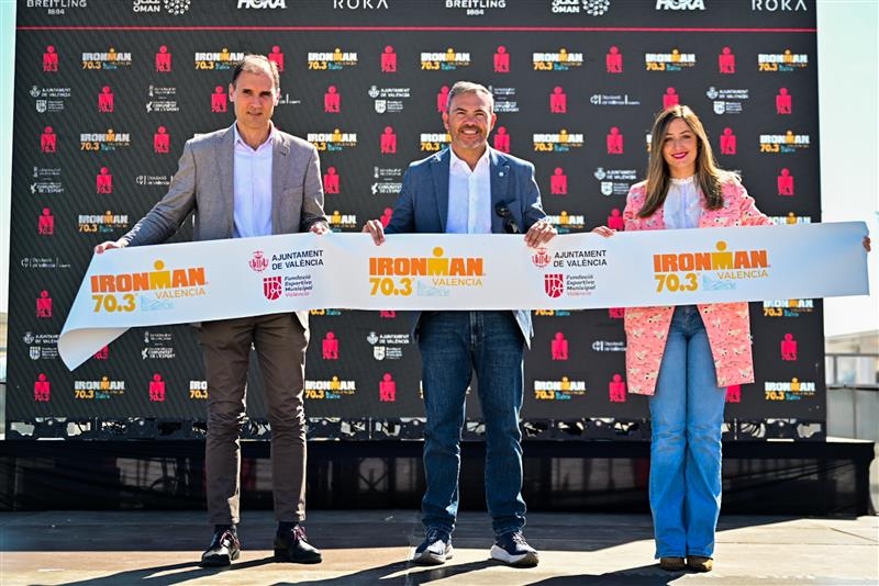 València anuncia la renovación del Ironman 70.3 por tres ediciones más 