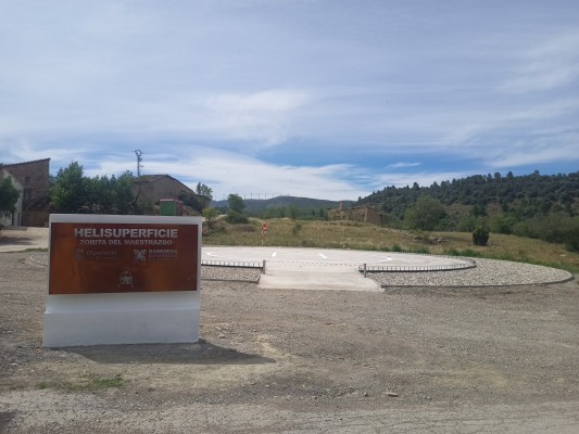 La Diputación activa el plan de helisuperficies para urgencias médicas en el interior de Castellón
