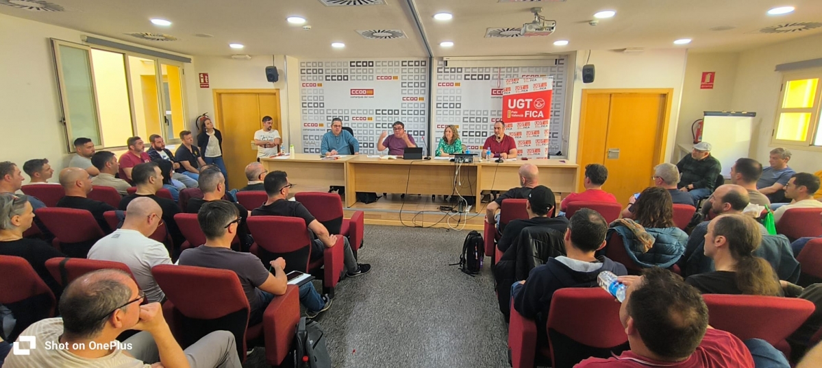Convenio del metal de Castellón: los sindicatos se plantan ante la propuesta de la patronal y anuncian movilizaciones