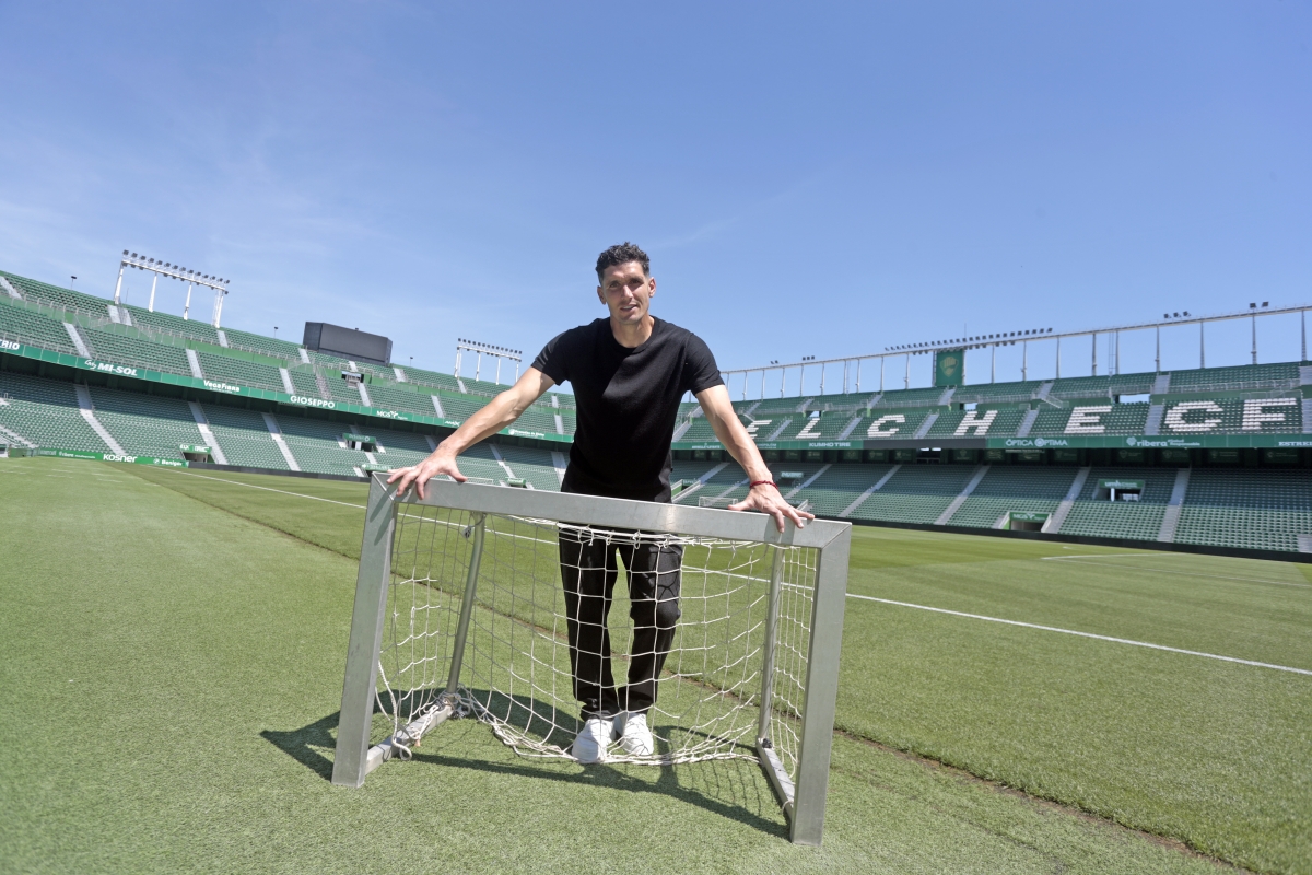Sarabia y Beccacece son los dos técnicos quee ha tenido en su etapa de franjiverde