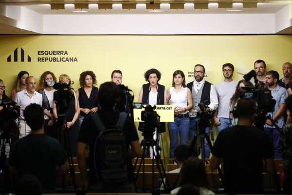 La militancia de ERC avala el preacuerdo con el PSC con un apoyo del 53,5%