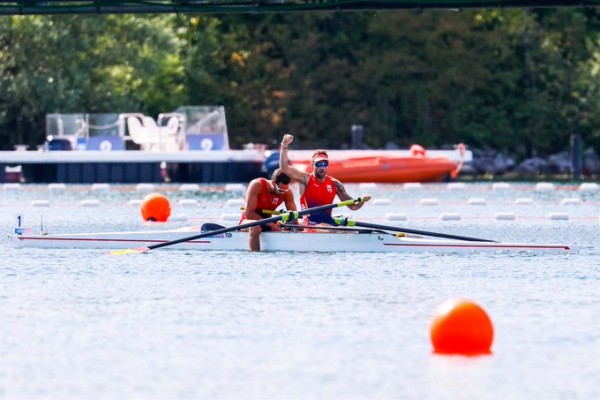 Canalejo y García terminan quintos en la final del dos sin timonel