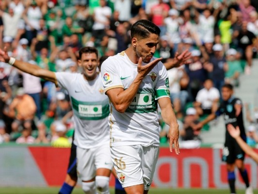 El Elche salió airoso frente al Atlético de Madrid en el último partido en el Martínez Valero