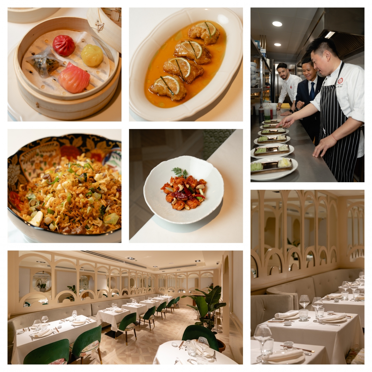 Platos y ambientes del restaurante Maison Li, en Alicante.