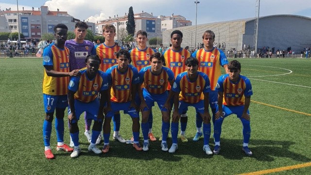 Goleada del VCF Mestalla contra el Castellón 'B'