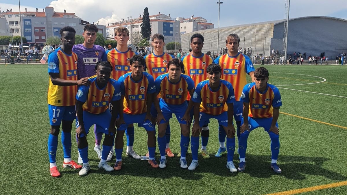 Goleada del VCF Mestalla contra el Castellón 'B'