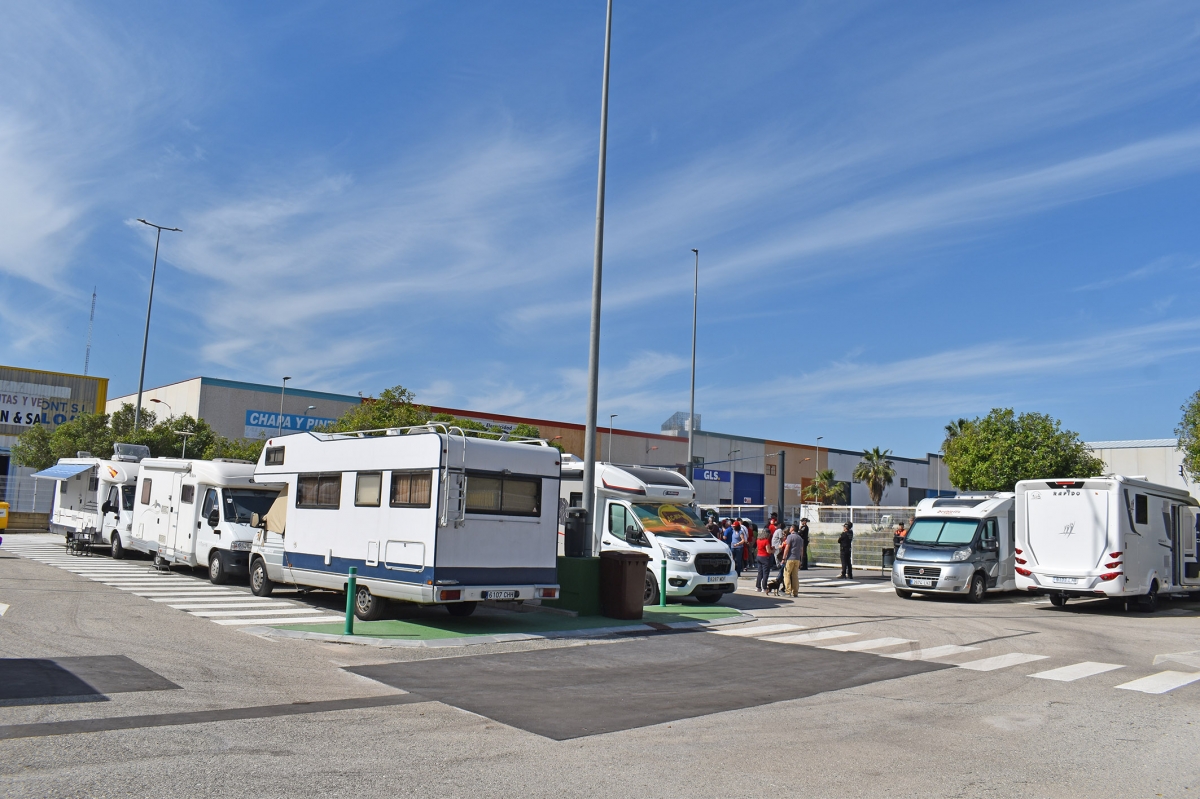 Las Torres de Cotillas estrena una nueva área de servicio para autocaravanas