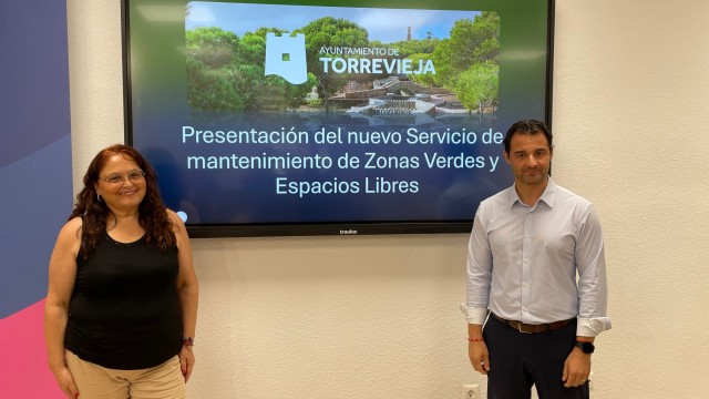 Torrevieja licita el mantenimiento de las zonas verdes por 114 millones para los próximos 15 años