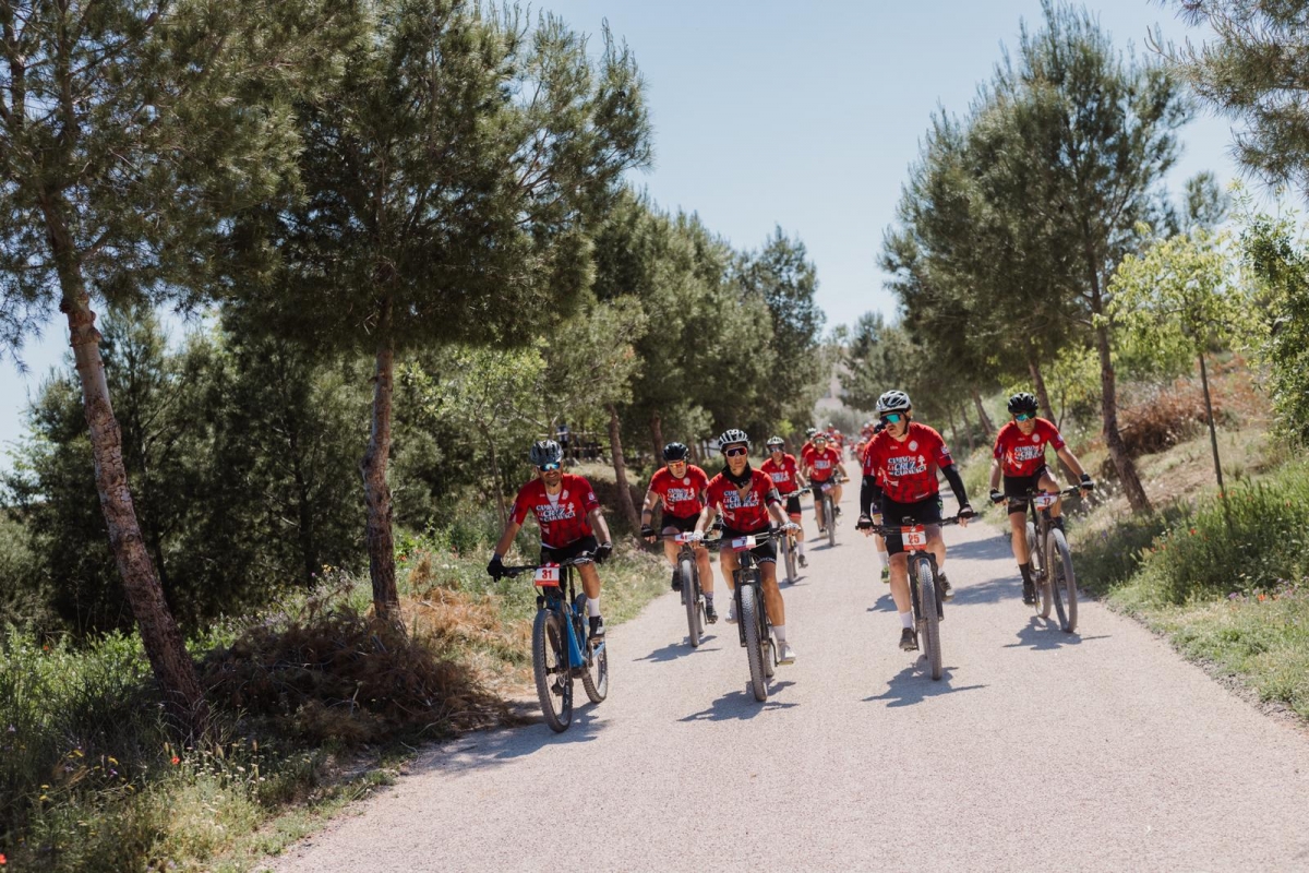 Ruta Ciclista Camino de la Cruz de Caravaca, en la segunda etapa.
