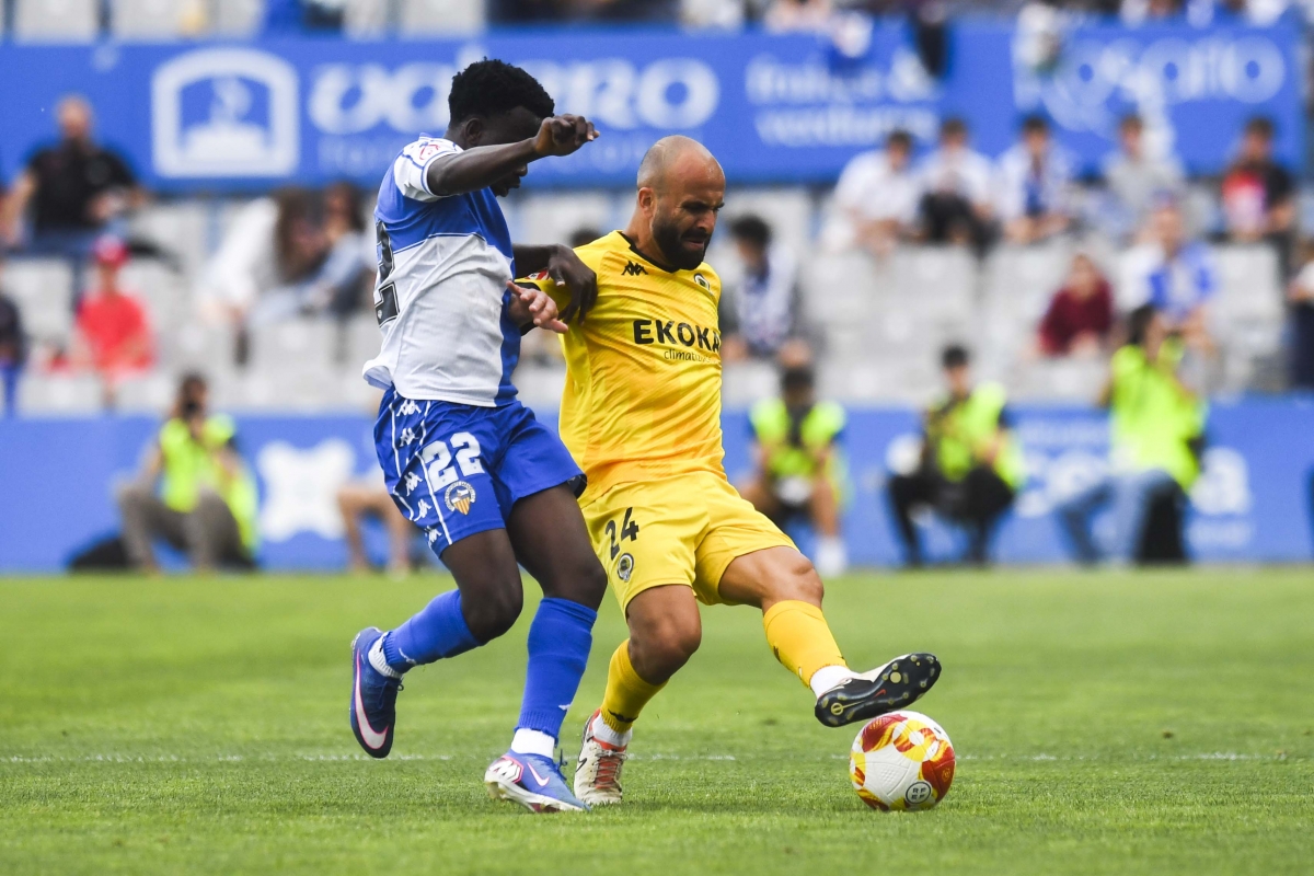 Javi Jiménez y Quadri Liameed este domingo