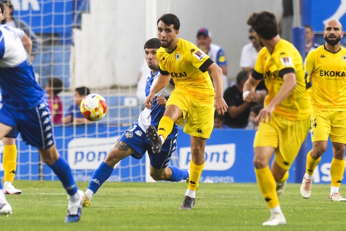 Mehdi Puch fue de lo poco rescatable del Hércules CF en Sabadell