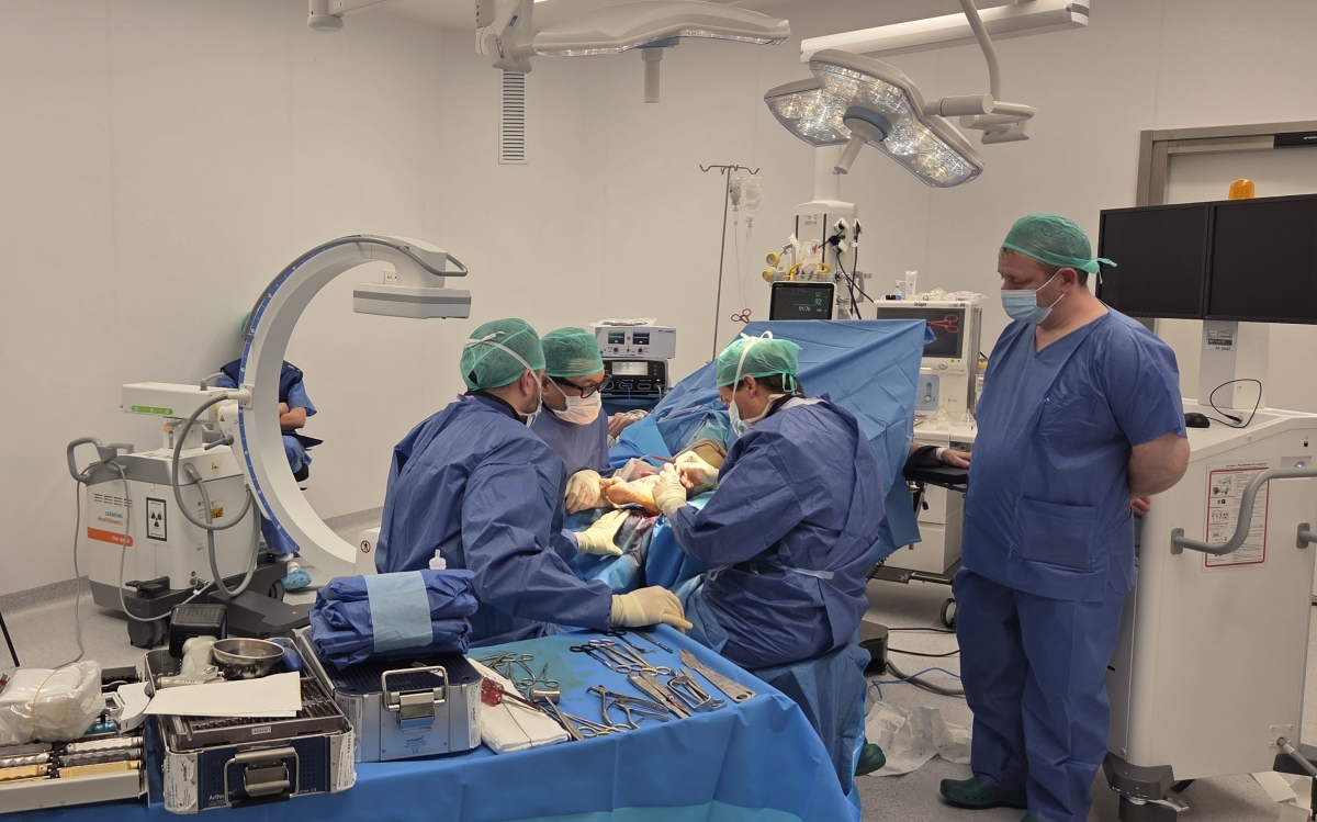 Cirujanos ortopédicos rusos se forman en Vithas Valencia Turia junto al doctor Rodrigo Díaz, referente en cirugía de pie y tobillo