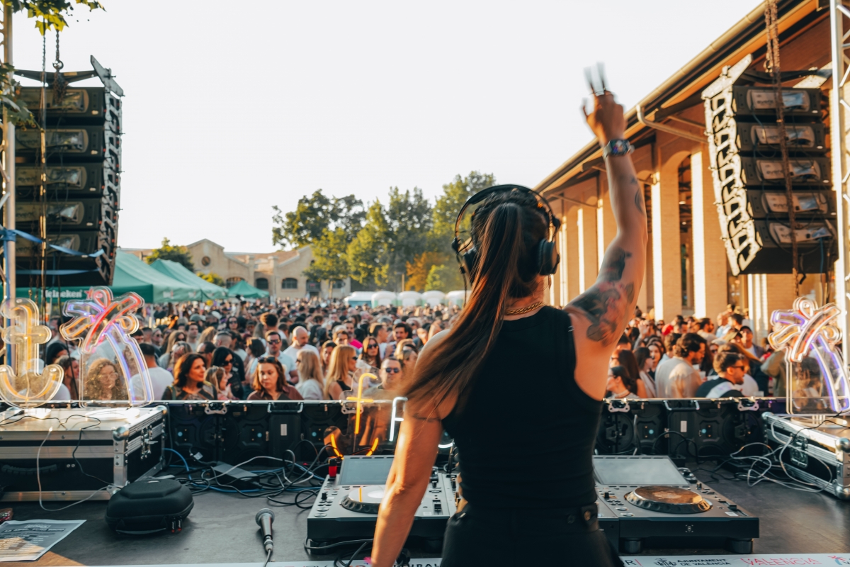 Dona Festival Tardeo Electronic triunfa en Parc Central