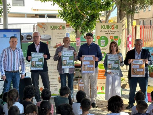 Cómo convertir restos de comida en abono: el método que ya usan 30 centros educativos de Murcia