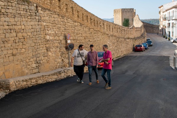 Morella asfalta la carretera de Castelló i el tram més malmés de la pujada dels Llavadors