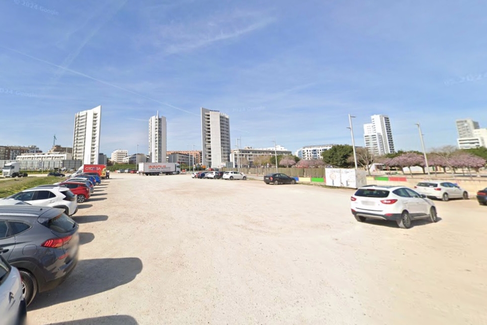 Espacio para eventos en el barrio de Parc Central de Torrent.