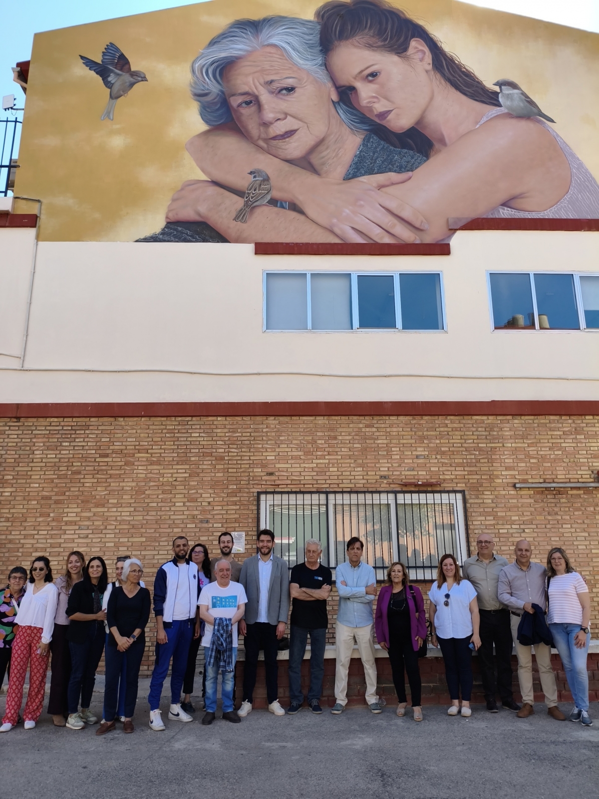 Mural feminista de Alzira.