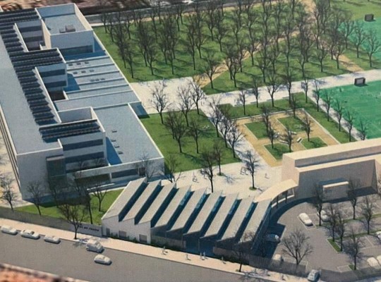 Comencen les obres del nou institut Rei en Jaume d’Alzira, que està previst que s’òbriga el curs 25-26