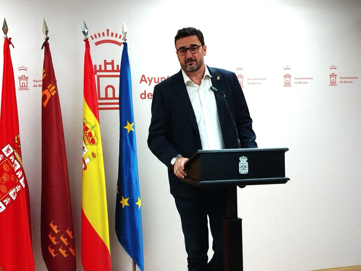 El portavoz socialista, Ginés Ruiz 