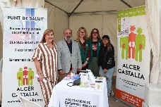 Castelló inicia la Semana de la Salud con carpas informativas de más de diez asociaciones en la plaza Mayor