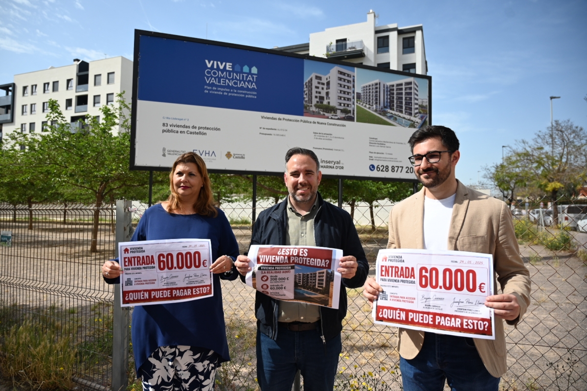 Los socialistas piden conocer los criterios concretos para adjudicar las VPP.