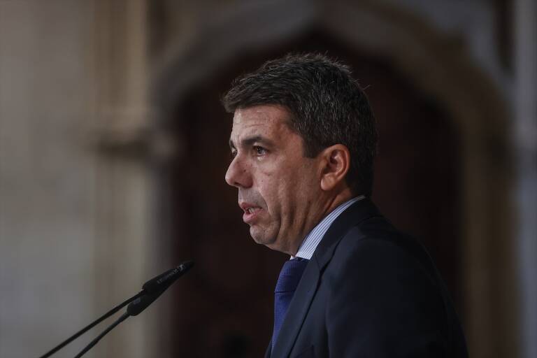 Mazón pide a Sánchez que convoque un referéndum si el concierto catalán llega al Congreso
