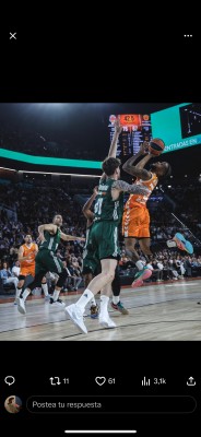 El Valencia jugará el miércoles 6 de mayo en Atenas el tercer partido de los cuartos
