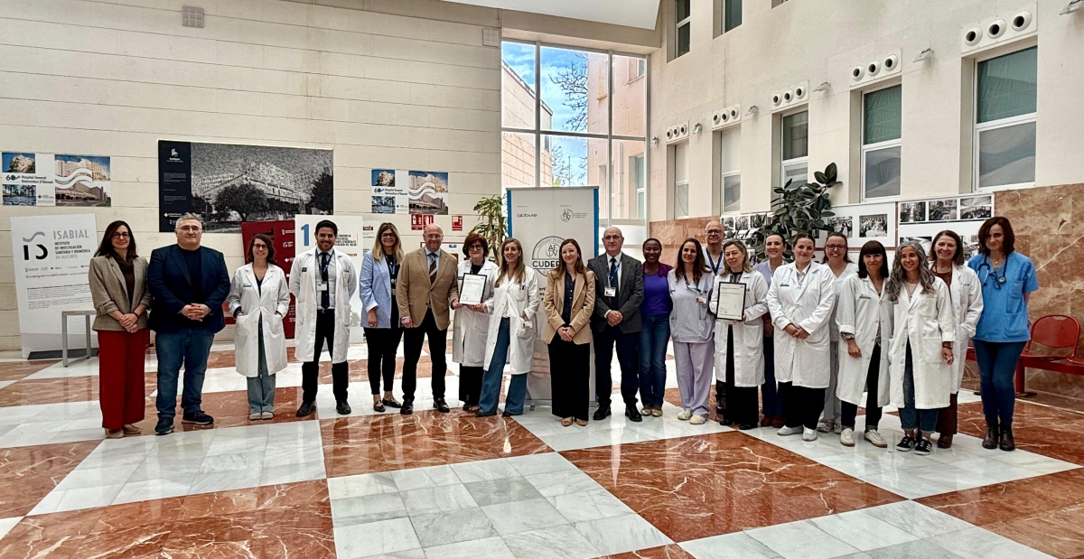 El Hospital Doctor Balmis es el segundo de España en obtener la certificación Cuderma por su excelencia en el manejo de la psoriasis