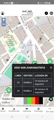 Alicante extiende la app sobre el tráfico 'Alicante se Mueve' a los dispositivos de Apple