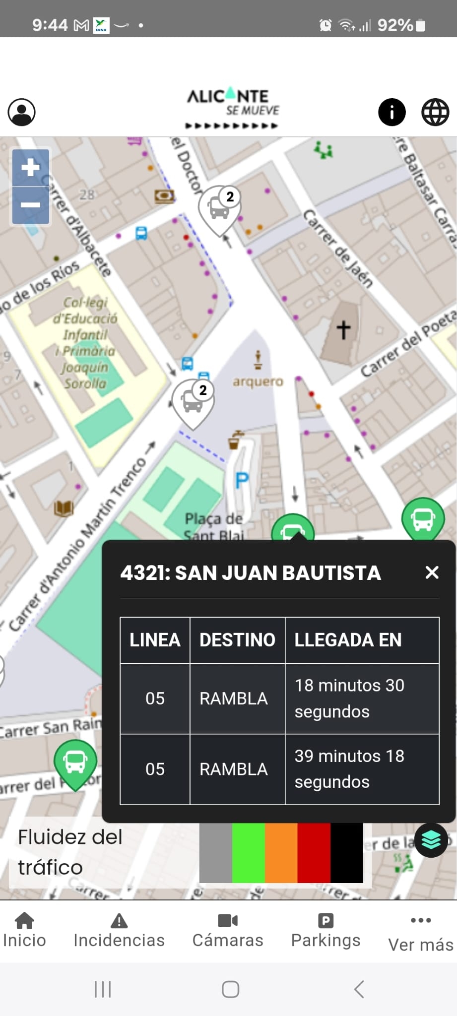 Alicante extiende la app sobre el tráfico 'Alicante se Mueve' a los dispositivos de Apple