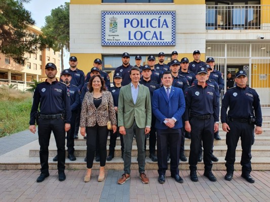 La Policía Local de Molina de Segura suma 16 nuevos agentes tras terminar su periodo de prácticas