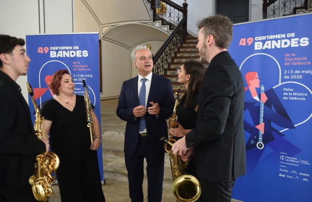 El Certamen de Bandas de la Diputación recibe 