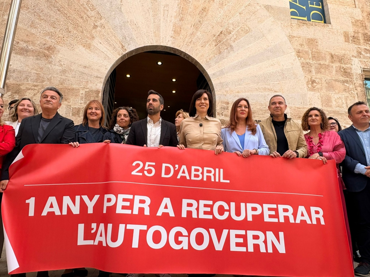 El PSPV de Morant fija la falta de autogobierno como crítica central a Pérez Llorca