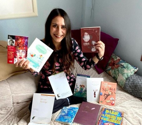 La castellonense Aina Garcia eleva su poesía: estará en la feria del libro más importante del mundo