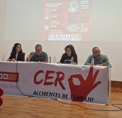 CCOO llama en Elche a llenar las calles el 1 de Mayo para reclamar más salarios, vivienda digna y una “democracia plena”