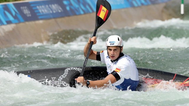 Pau Echaniz, medalla de bronce en K1 en París