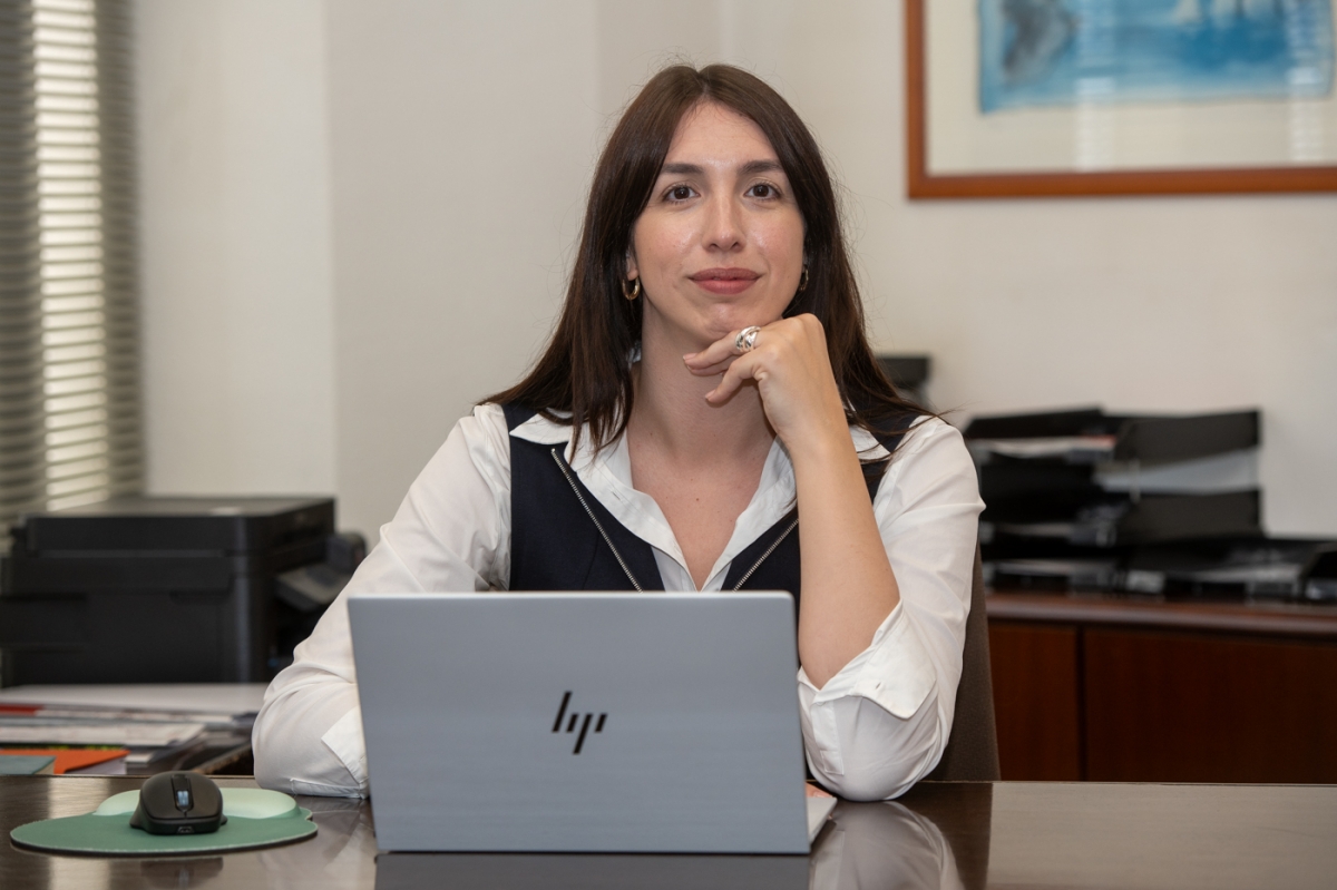 Carolina Román, directora de CEEI Elche en las instalaciones de la ciudad ilicitana.