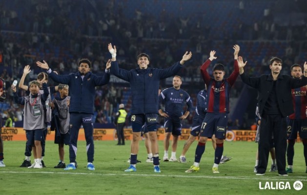 El Levante enlaza dos victorias seguidas por primera vez en la temporada