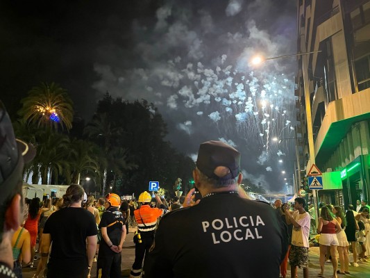 Así será el gran despliegue de seguridad en Festes d'Elx, con más de 3.500 efectivos, 734 más que en 2023