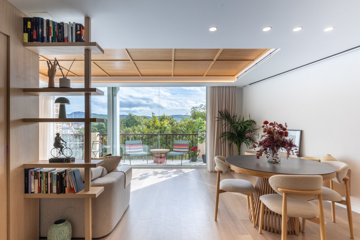 La casa del centro de Murcia para vivir dentro... pero casi fuera: así es esta reforma que se rindió a las vistas